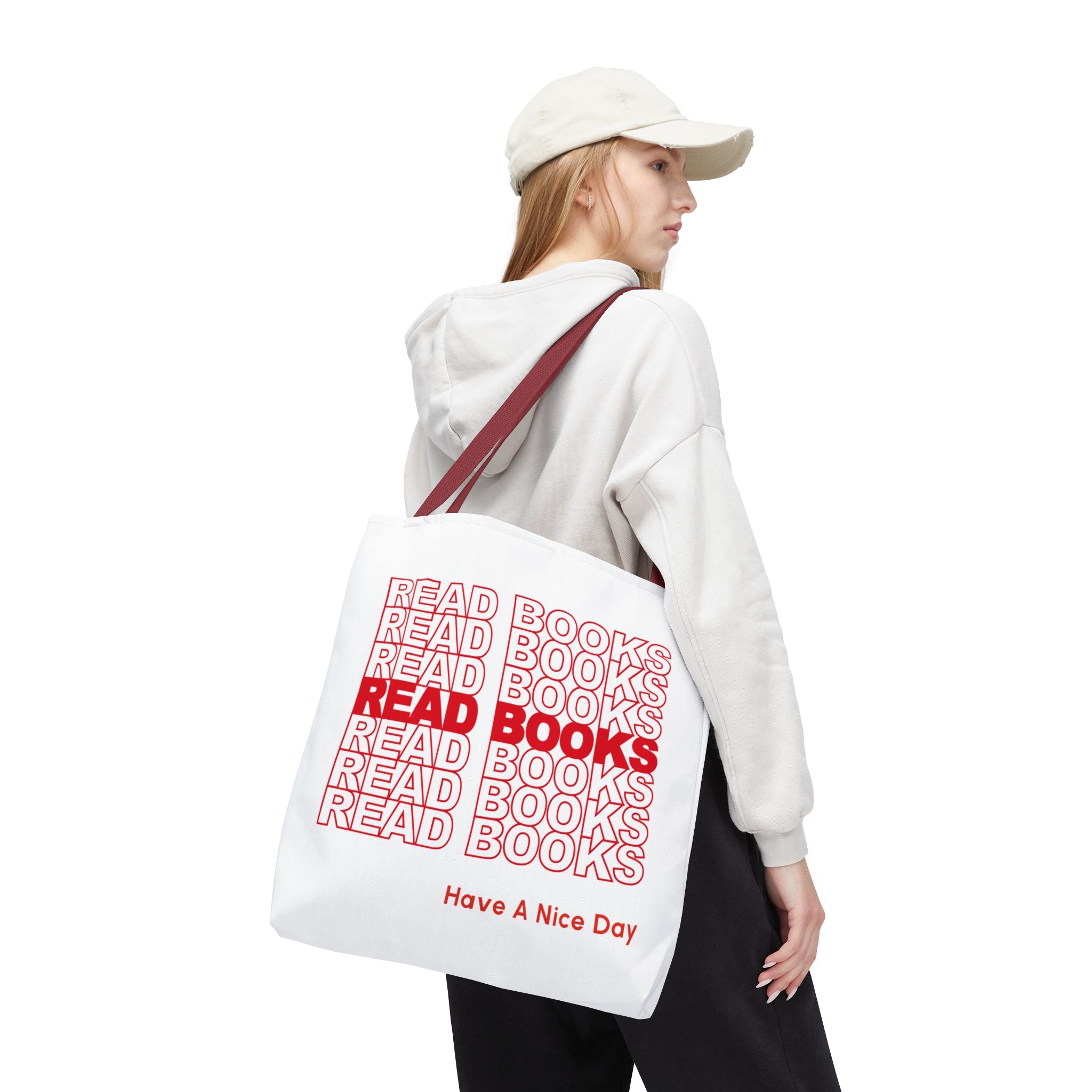 Read Books Canvas Tote Bag