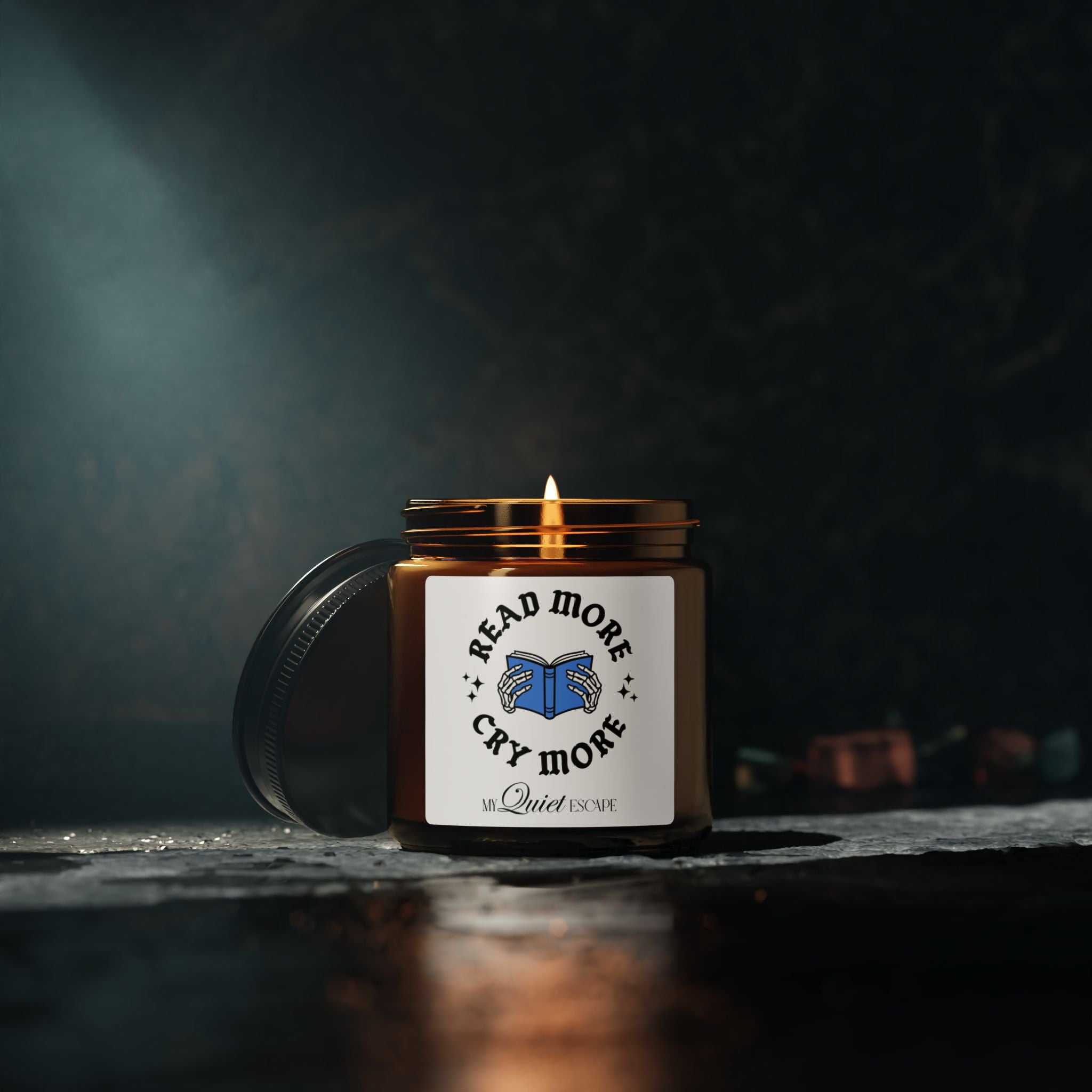 Read More, Cry More Soy Candle
