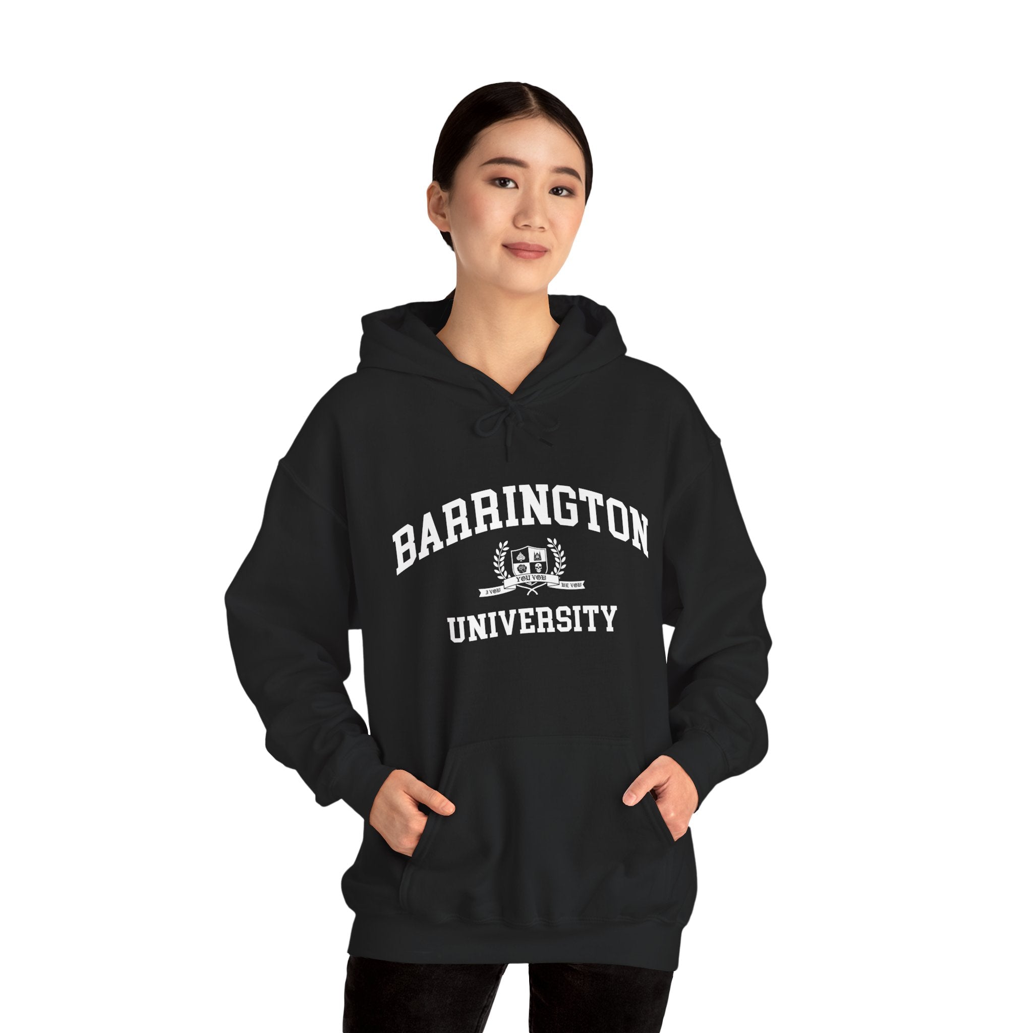 Barrington University Hoodie (Black)